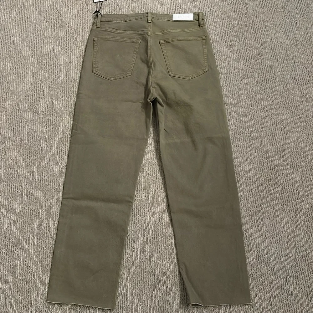 Re/Done 70’s Ultra high rise stove pipe jeans